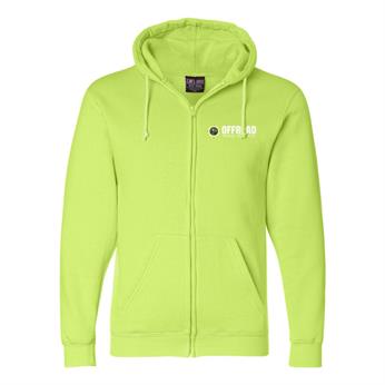 900 - Bayside USA-Made Full-Zip Hooded Sweatshirt