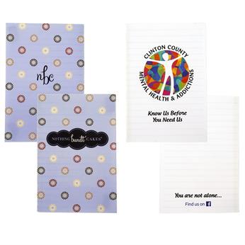 CPP-3956 - 4" x 6" Perfect Poly-Fabric Cover Notebook