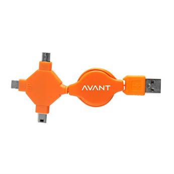 CPP-4246 - 3-in-1 Retractable Charging Cable