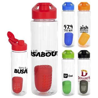 CPP-4525 - Easy Pour 24 oz. Colorful Bottle with Floating Infuser