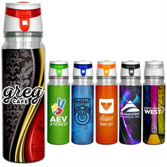 CPP-4593 - Trendy 18 oz. Full Color Insert Bottle