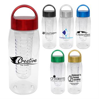 CPP-4880 - Metallic Arch 25 oz. Bottle with Infuser