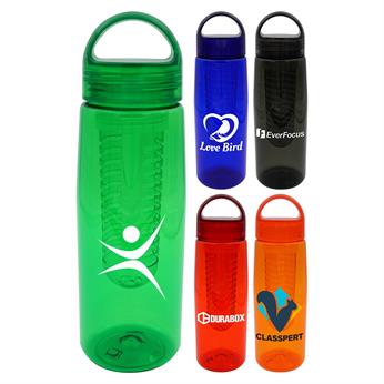 CPP-4897 - Arch 25 oz. Colorful Contour Bottle with Infuser