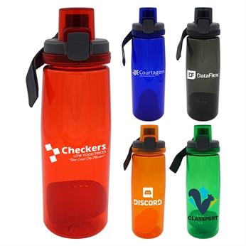 CPP-4907 - Locking 25 oz. Colorful Contour Bottle with Floating Infuser
