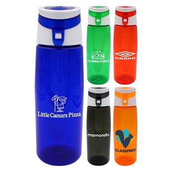 CPP-4911 - Trendy 25 oz. Colorful Contour Bottle with Chiller