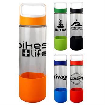 CPP-5275 - Boxy 22 oz. Glass Grip Bottle