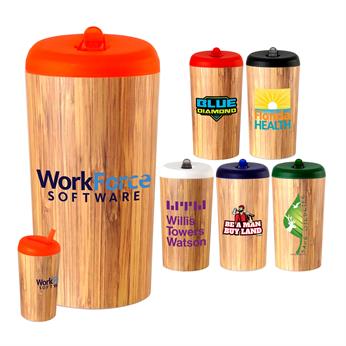 CPP-5316 - Full Color Bamboo Pop Up Bottle