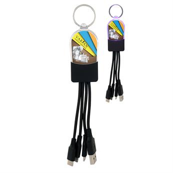 CPP-5405 - Full Color Clearview Light Up Charging Cable