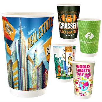 CPP-5407 - 16 oz. Full Color Paper Cup