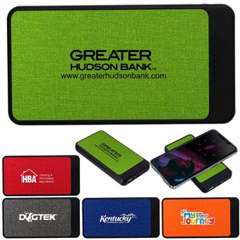 CPP-5411-H - UL Heather High Density Swift Wireless Power Bank