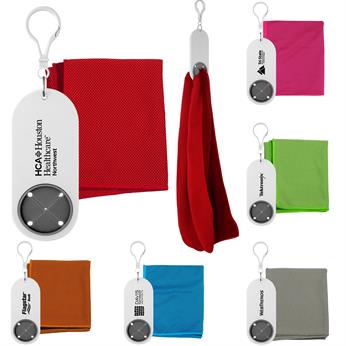 CPP-5484 - Cooling Cloth Keychain Holder