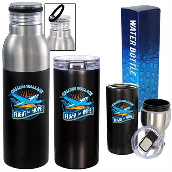 CPP-5499 - Stainless Tumbler Bottle Combo