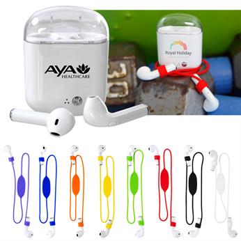 CPP-5627 - White Handy Periscope Bluetooth Ear Bud Set