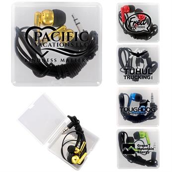 CPP-6167 - Colorful Metallic Ear Bud Holder Set