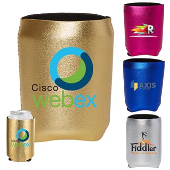 CPP-6236 - Full Color Metallic Neoprene Can Holder