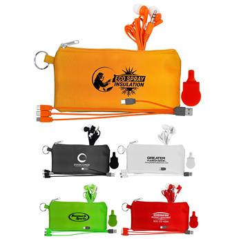CPP-6565 - Large Stretchy Cable, Cover & Buds Set