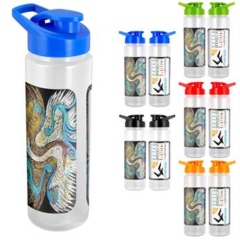 CPP-6692 - 24 oz. Full Color Easy Pour Grip Bottle