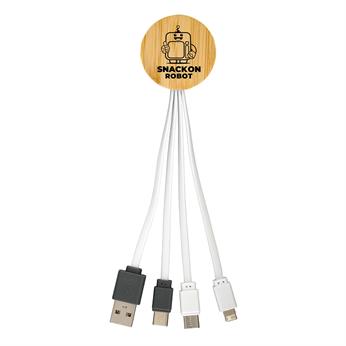 CPP-6695 - Round 3 in 1 Duo Bamboo Cable
