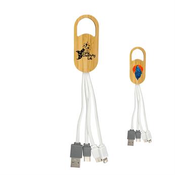 CPP-6703 - 3 in 1 Ellipse Duo Bamboo Cable