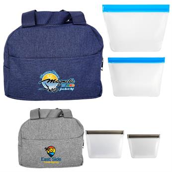 CPP-6746 - Heathered Bagged Cooler Set