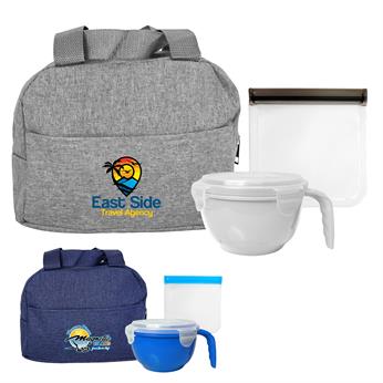 CPP-6759 - Heathered Noodle & Sandwich Lunch Set