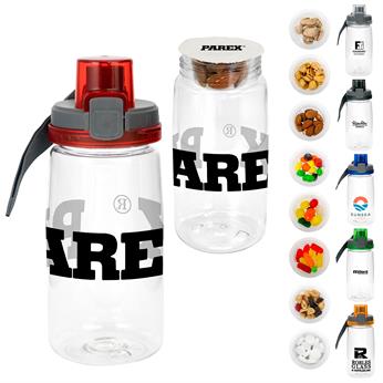 CPP-6883 - Locking Lid 18 oz. Snack Bottle