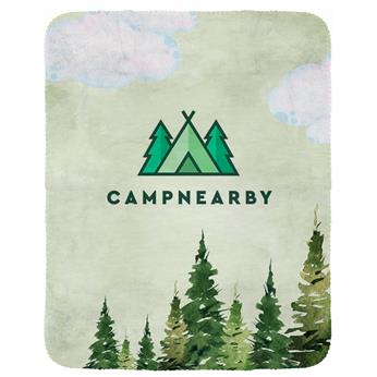 CPP-6906-Forest - Forest Velvety Recycled Plush Blanket