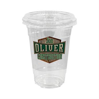 CPP-7314 - 16 oz. Full Color Plastic Cup With Sip Top