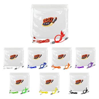 CPP-7632 - Clear Cable & Ear Bud Set