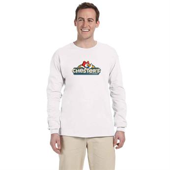 F4930 - FRUIT OF THE LOOM ADULT 5 OZ. HD COTTON LONG-SLEEVE T-SHIRT