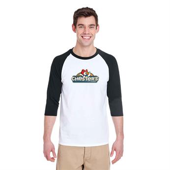 G570 - Gildan Heavy Cotton™ Raglan Three-Quarter Sleeve T-Shirt