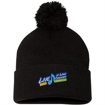 SP15 - Sportsman Pom-Pom 12" Knit Beanie