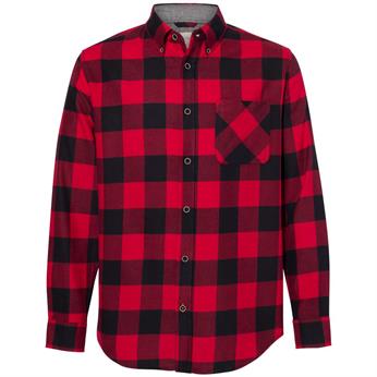 W164761 - Weatherproof Women's Vintage Brushed Flannel Long Sleeve Shirt