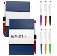 4" x 6" Perfect Paper Cover Notebook With Pen