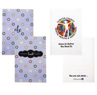 4" x 6" Perfect Poly-Fabric Cover Notebook