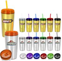 Full Color Metallic Tumbler