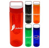 CPP-4891 - Boxy 24 oz. Colorful Bottle with Infuser