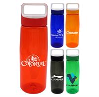 CPP-4915 - Boxy 25 oz. Colorful Contour Bottle with Chiller