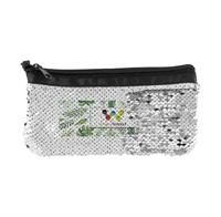 CPP-5039-LEAF - Vibrant Leaf Sequin Pouch