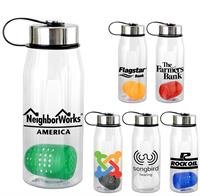 CPP-5350 - Metal Lanyard Lid 32 oz. Bottle with Floating Infuser