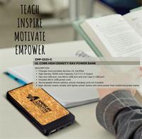 CPP-5404-C - UL CORK HIGH DENSITY RAV POWER BANK