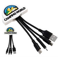 CPP-5441 - Full Color 3D Custom 3-in-1 Charging Cable