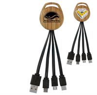 CPP-5687 - Wood Vivid 3-in-1 Charging Cable