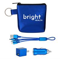 CPP-5850 - Metallic Charging Techie Pouch