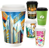 CPP-5924 - 16 oz. Full Color Paper Cup with Lid
