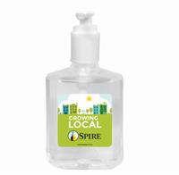 CPP-5992 - Square Full Color 8 oz. Pump Hand Sanitizer