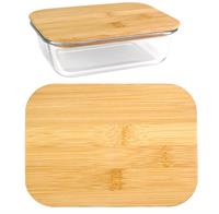 CPP-6326 - Bamboo Glass Container