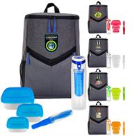 CPP-6496 - Victory Lunch & Drink Cooler Backpack Set