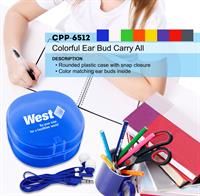 CPP-6512 - Colorful Ear Bud Carry All