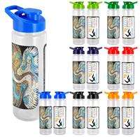 24 oz. Full Color Easy Pour Grip Bottle